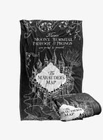 Harry Potter Marauder's Map 36x58" Throw Blanket