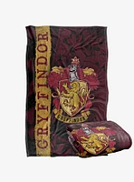 Harry Potter Gryffindor House Crest 36x58" Throw Blanket