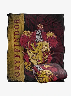 Harry Potter Gryffindor House Crest 50x60" Throw Blanket