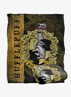 Harry Potter Hufflepuff House Crest 50x60" Throw Blanket