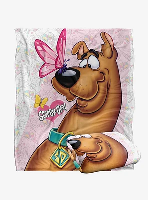 Scooby-Doo! Butterfly 50x60" Throw Blanket