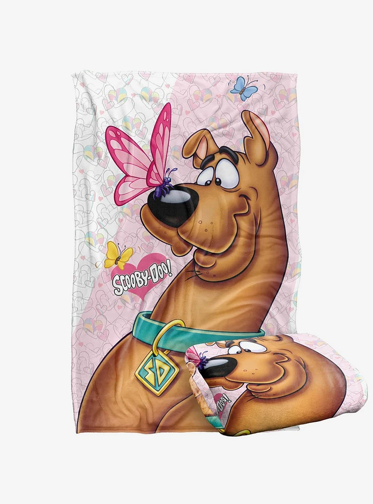 Scooby-Doo! Butterfly 36x58" Throw Blanket