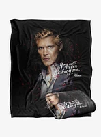 The Vampire Diaries Never Destroy 50x60" Throw Blanket