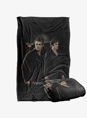 The Vampire Diaries Brothers 36x58" Throw Blanket