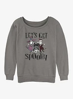 Disney The Nightmare Before Christmas Get Spooky Womens Slouchy Sweatshirt