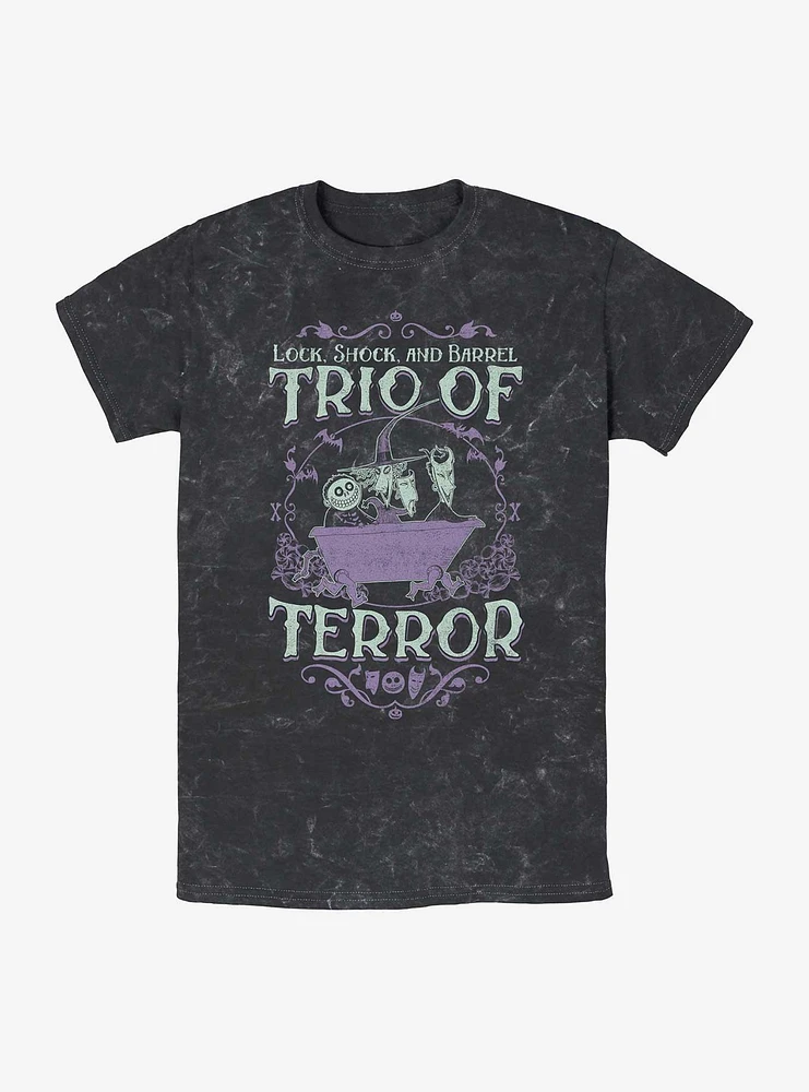 Disney The Nightmare Before Christmas Kidnapping Services?Mineral Wash T-Shirt