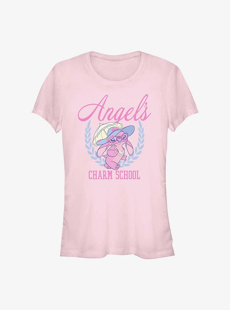 Disney Lilo & Stitch Angel Charm School Girls T-Shirt