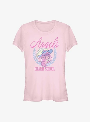 Disney Lilo & Stitch Angel Charm School Girls T-Shirt