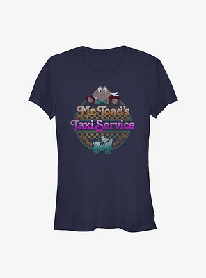 Disney The Adventures Of Ichabod And Mr. Toad Taxi Service Girls T-Shirt