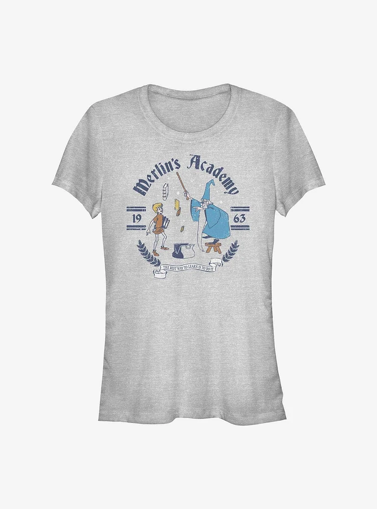 Disney The Sword Stone Merlin's Academy Girls T-Shirt