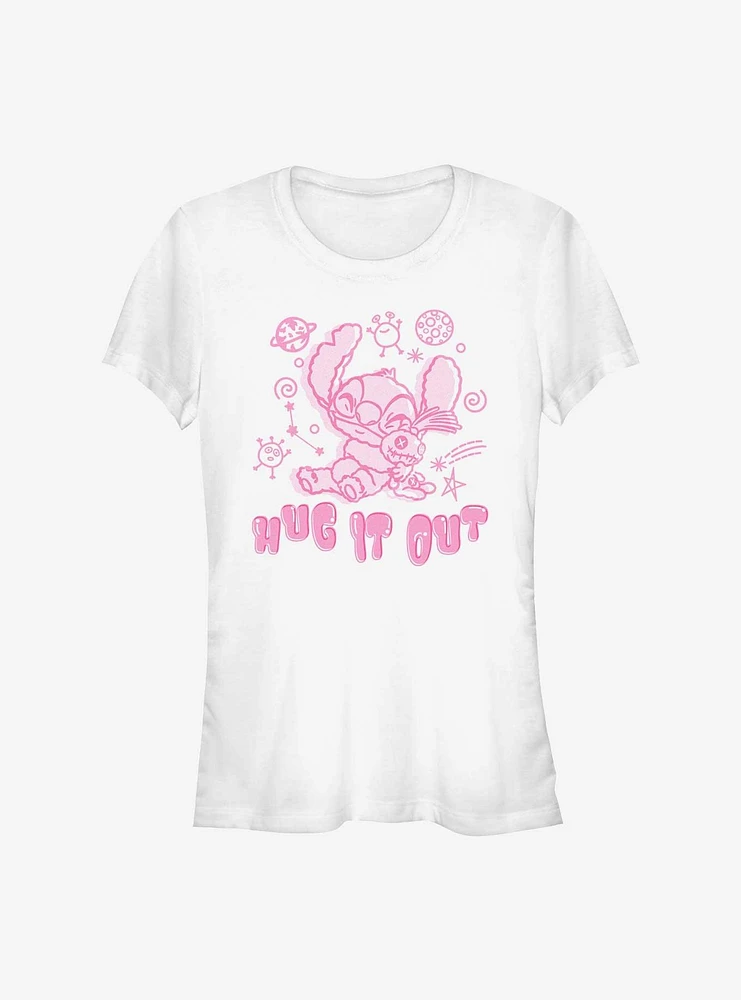 Disney Lilo & Stitch Hug It Out Girls T-Shirt