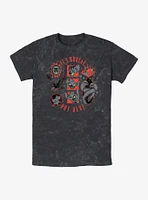 Disney Villains Brutal Out There Mineral Wash T-Shirt