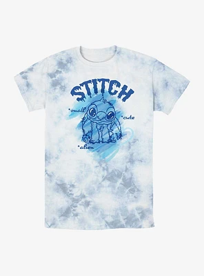 Disney Lilo & Stitch Small Cute Alien Tie-Dye T-Shirt