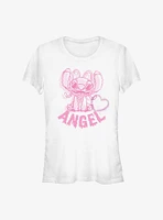 Disney Lilo & Stitch Angel Heart Girls T-Shirt