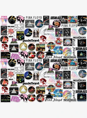 Pink Floyd 100ct Vinyl Stickers Variety Pack