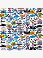 Chevrolet Branding 100ct Vinyl Stickers Variety Pack