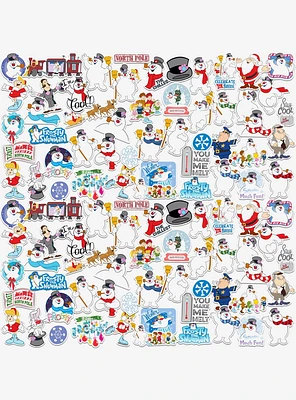 Frosty the Snowman 100ct Vinyl Stickers Variety Pack