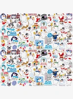 Frosty the Snowman 100ct Vinyl Stickers Variety Pack