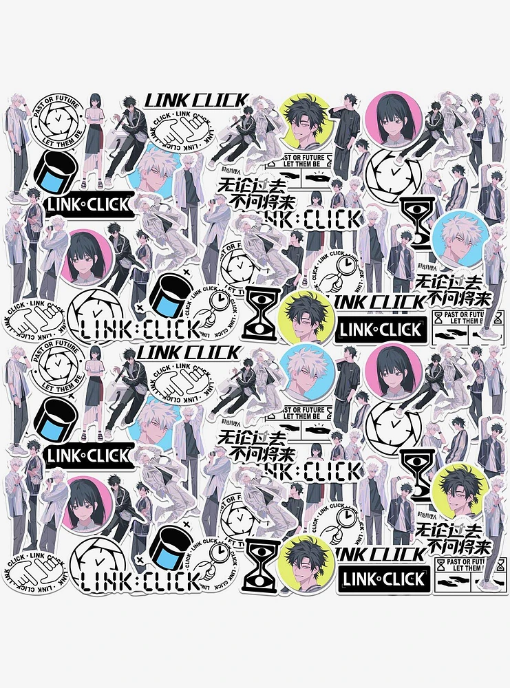 Link Click 100ct Vinyl Stickers Variety Pack