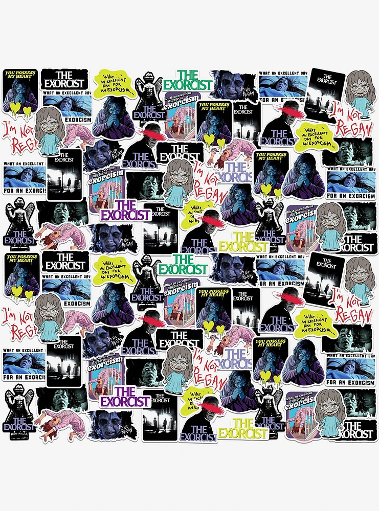 The Exorcist 100ct Vinyl Stickers Variety Pack