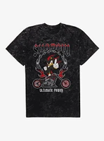Sonic The Hedgehog Shadow Ultimate Power Biker T-Shirt