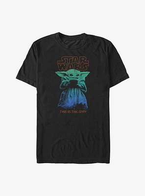 Star Wars The Mandalorian Baby Yoda Vintage T-Shirt