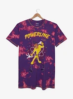 Disney A Goofy Movie Powerline Tie-Dye Plus T-Shirt Dress