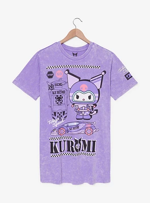 Sanrio Kuromi Racing T-Shirt Dress - BoxLunch Exclusive