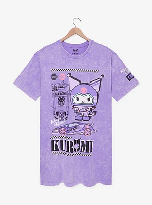 Sanrio Kuromi Racing Plus T-Shirt Dress - BoxLunch Exclusive