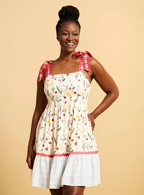 Her Universe Disney Winnie the Pooh Strawberry Tie Dress