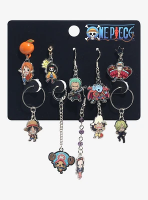 One Piece Characters Mix and Match Earring Set - BoxLunch Exclusive