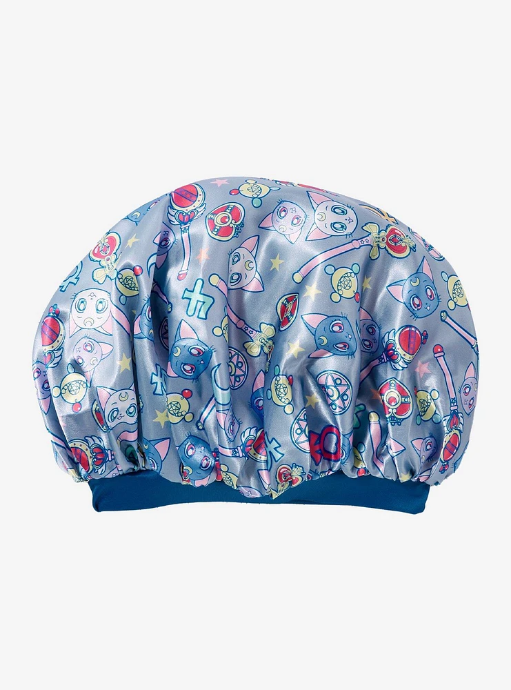 Sailor Moon Luna & Artemis Allover Print Bonnet — BoxLunch Exclusive