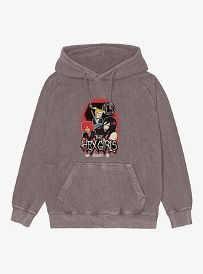 Scooby-Doo The Hex Girls Coffin Logo Mineral Wash Hoodie