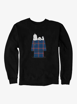 Peanuts Snoopy's Plaid House Sweatshirt