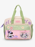 Disney Minnie Mouse Floral Retro Convertible Messenger Bag — BoxLunch Exclusive