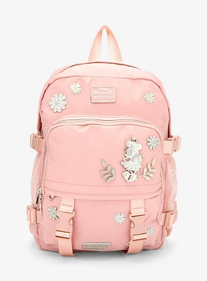 Disney Minnie Mouse Floral Blush Multi-Pocket Backpack — BoxLunch Exclusive