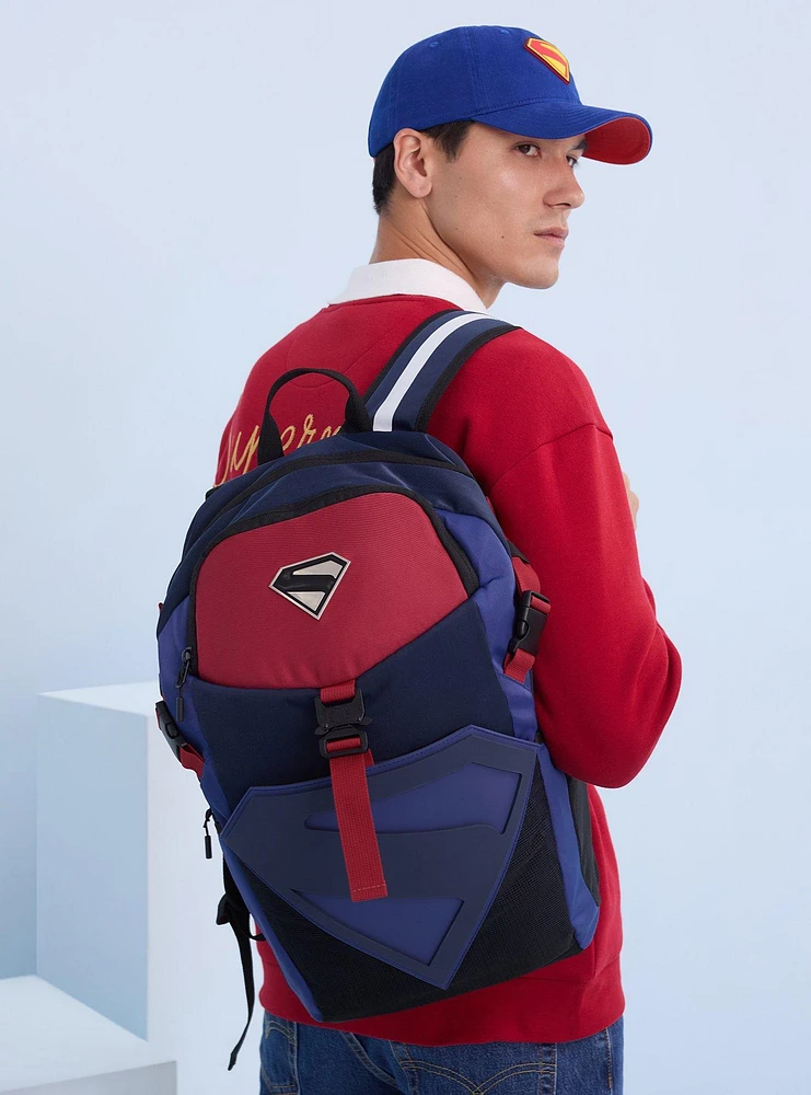 DC Comics Superman Logo Backpack - BoxLunch Exclusive