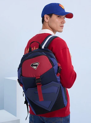 DC Comics Superman Logo Backpack - BoxLunch Exclusive