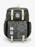 Dragon Ball Z Shenron Tonal Embroidered Multi Pocket Backpack - BoxLunch Exclusive
