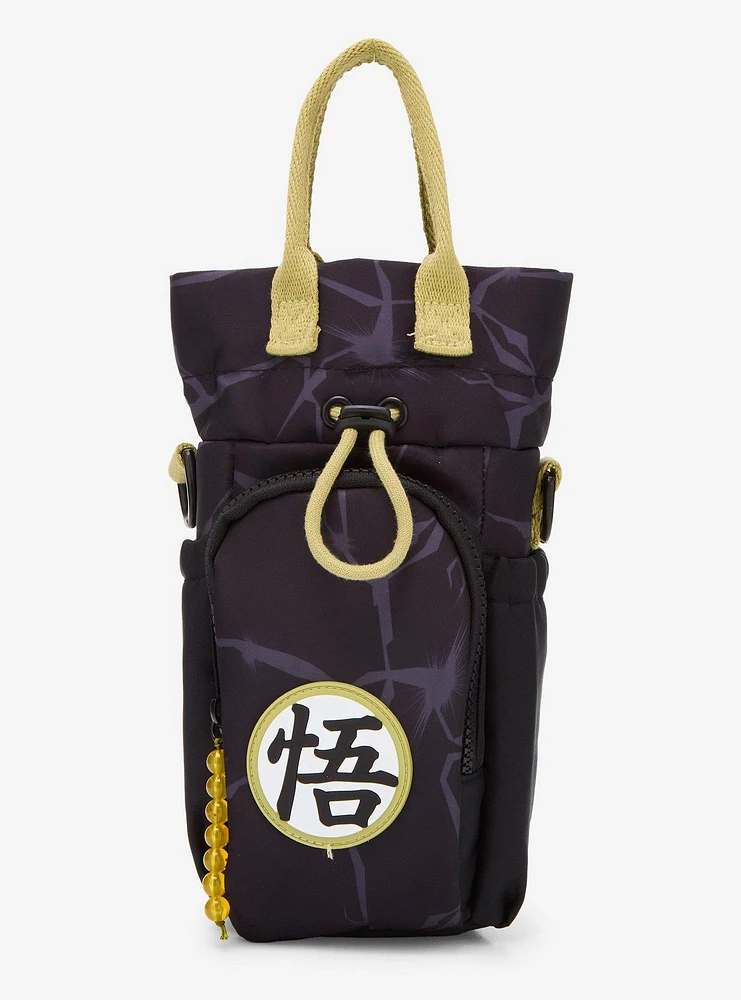 Dragon Ball Z Logo Charm Water Bottle Holder Crossbody Bag - BoxLunch Exclusive