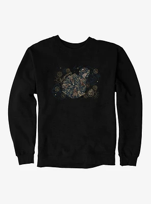 Harry Potter Hogwarts Collage Sweatshirt