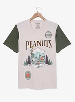 Peanuts Snoopy Beagle Scouts Contrast T-Shirt — BoxLunch Exclusive