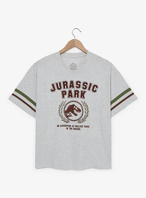 Jurassic Park Logo Embroidered T-Shirt - BoxLunch Exclusive
