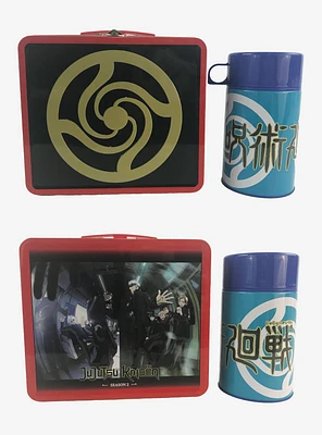 Jujutsu Kaisen Season 2 Metal Lunch Box and Beverage Container