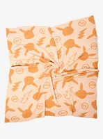 Pokémon Pikachu Icons Gold Throw — BoxLunch Exclusive