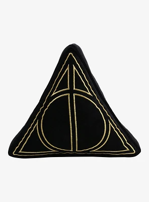 Harry Potter Deathly Hallows Figural Pillow - BoxLunch Exclusive