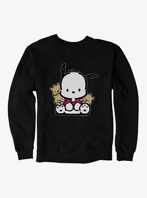 Pochacco Sitting With Friends Sweatshirt