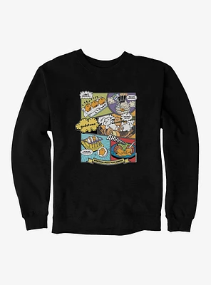 Gudetama Comic Strip Sweatshirt