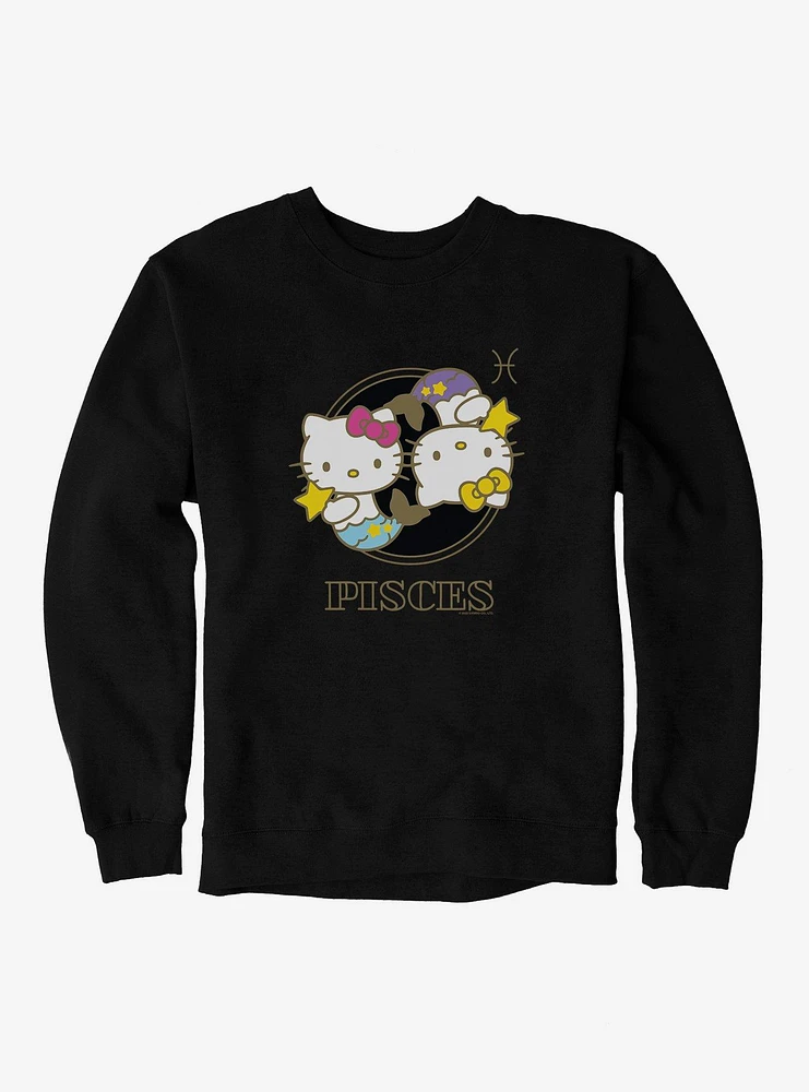 Hello Kitty Star Sign Pisces Stencil Sweatshirt