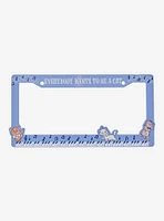 Disney The Aristocats Everybody Wants to Be a Cat License Plate Frame — BoxLunch Exclusive